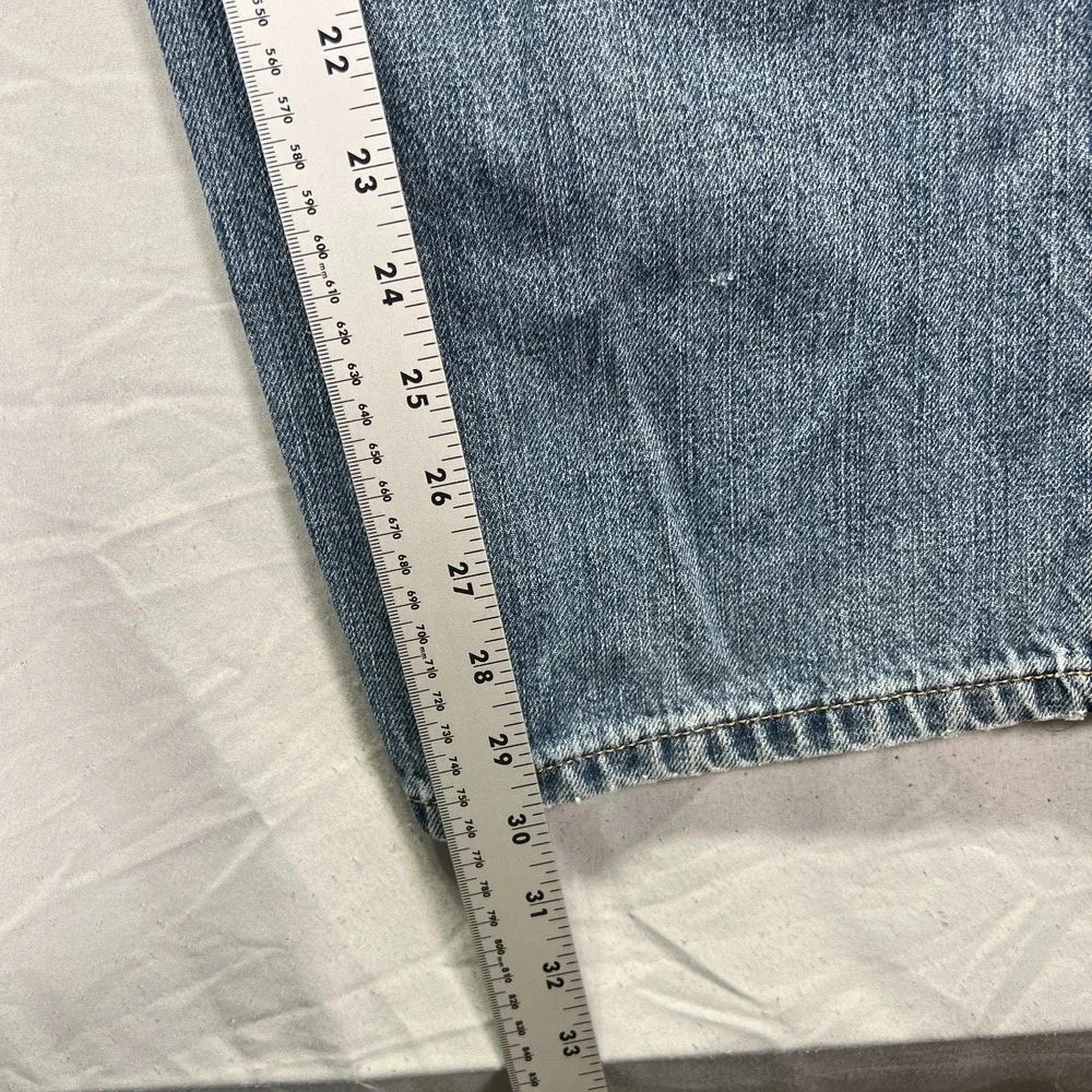 Levis 559 Jeans Men 36x32 (Fits 36x30) Relaxed Straight Leg Denim Dark Wash Pant
